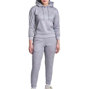 Ensemble de survêtement personnalisé en coton épais pour femmes Survêtements pour l'entraînement, le jogging Ensemble de survêtement le plus vendu au prix de gros - Product Image 4