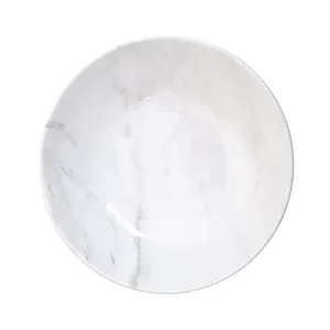 Cuenco redondo para servir ensalada de comida de mármol macizo de buena calidad - Product Image 4