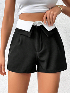 Dernière conception Shorts pour femmes Taille personnalisée Shorts en coton et polyester pour femmes Meilleure qualité Shorts élégants pour femmes 2026 - Product Image 3