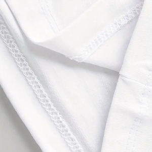 Streetwear O cuello hombres Camiseta 100% algodón transpirable ecológico moda venta - Product Image 6