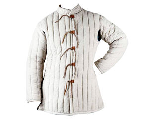 เสื้อเกราะผ้าฝ้ายบุหนาของแท้สำหรับงานกิจกรรม SCA และงานประวัติศาสตร์ - Product Image 3