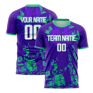 Camiseta de fútbol para adultos superventas, ropa deportiva transpirable con corte automático, ropa de fútbol superior - Product Image 4
