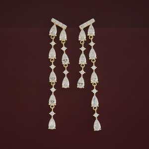 Boucles d'oreilles pendantes en argent 92,5, accessoire de mode 180735 - Product Image 5
