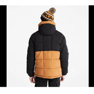 Veste d'hiver à logo personnalisable pour hommes et femmes Taille XL Toile chaude élégante avec col montant Capuche chauffante - Product Image 3