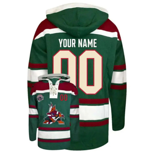 NOUVEAU 2025 Sweat à capuche de hockey sur glace en twill brodé imperméable et respirant de haute qualité, personnalisé, polaire d'hiver 100% polyester - Product Image 6