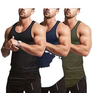 Débardeur de sport en coton pour la course à pied, sans manches, vêtements de fitness, vêtements de sport pour hommes, débardeur de meilleure qualité avec logo personnalisé - Product Image 1