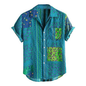 T-shirts boutonnés à manches courtes et à séchage rapide pour hommes avec logo personnalisé OEM - Product Image 1