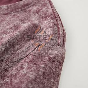 Camiseta Vintage de Algodón 100% con Lavado Ácido para Hombre, Corte Regular, Cuello Redondo, Talla Grande, Transpirable, de Secado Rápido, Ecológica, Estilo Urbano - Product Image 3