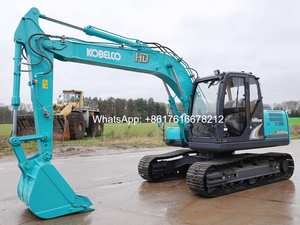 Excavatrice sur chenilles Kobelco SK140 d'occasion, Japon, haute qualité, moteur Isuzu, pompe, équipement de construction - Product Image 5