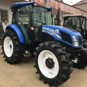 Fournisseur direct Vente en gros de tracteur original New Holland SNH904 d'occasion 4WD et de matériel agricole Tracteur 90HP avec cabine - Product Image 5