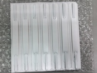 Sujetador de Archivos Autoadhesivo de Plástico Blanco con Base de 150x20mm para Uso en Oficina y Escuela, Organizador de Carpetas