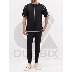 Conjunto Deportivo de Manga Corta para Hombre, Talla Grande, 100% Algodón, para Correr y Deportes, Venta al Por Mayor, Personalizado, Alta Calidad - Product Image 1