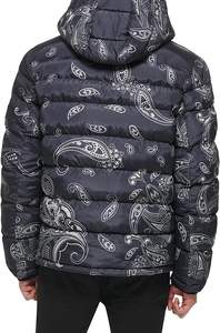 Nouvel an 2025 meilleure vente personnalisé à la mode hiver chaud manteaux mâle coton rembourré hommes Baseball Quilting bouffant veste pour hommes - Product Image 5