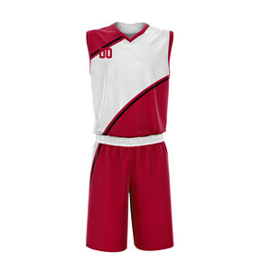 Maillot et short de basket-ball pour hommes, dernier design, été, réversible, respirant, uniforme d'équipe, vente en gros - Product Image 5