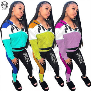 2025 Offre Spéciale personnalisé deux pièces ensemble 100% coton réversible imperméable survêtement joggeurs survêtements pour femmes - Product Image 3