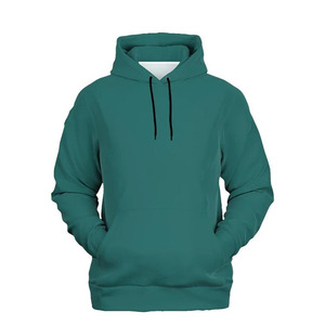 Sudadera con capucha básica unisex hecha a medida 100% algodón cálido polar venta al por mayor ropa de calle de invierno sudaderas casuales para hombres - Product Image 4