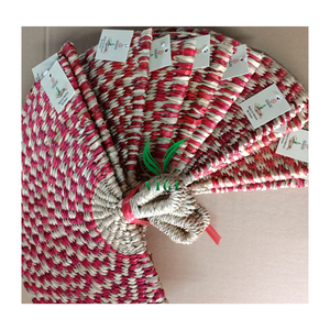 Ventilateurs d'herbe rustique pour les mariages-Décoration écologique faite à la main - Product Image 5