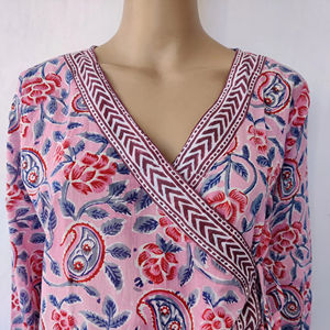 Robes maxi à col en V personnalisées les plus vendues pour les femmes décontractées manches courtes/longues avec taille libre ensembles classiques - Product Image 1