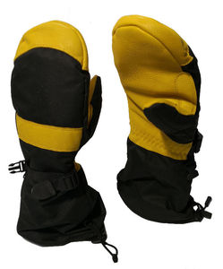 Gants de Ski d'hiver en cuir de vache imperméables et coupe-vent pour hommes et femmes, Offre Spéciale - Product Image 4