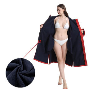 Nuevo diseño profesional logotipo personalizado impermeable Swim Parka chaqueta adulto manga larga largo Parka chaquetas - Product Image 4