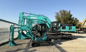 SK200-8 sur chenilles Kobelco d'occasion de 20 tonnes, pelle de seconde main Kawasaki, moteur de pompe à roulements de vitesse - Product Image 3
