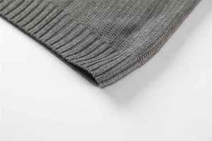 Pull cardigan tricoté pour hommes OEM Pull boutonné d'hiver pour hommes Coton doux mélangé Logo personnalisé Fabricant de tricots décontractés - Product Image 6