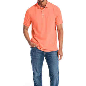 Polos personnalisés Polos unis de haute qualité pour hommes Polos de sport pour hommes Polos brodés intelligents décontractés T-shirts - Product Image 1