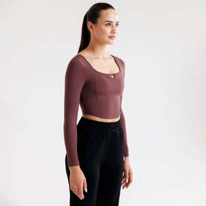 Haut Aurora en marron avec fonction respirante - Product Image 3