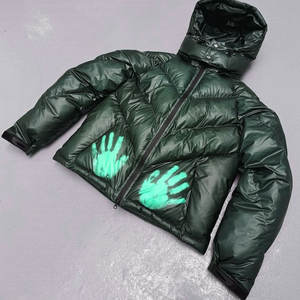 Chaqueta de Invierno con Capucha para Hombre, Personalizada, Cortavientos, con Cierre, Termocrómica, que Cambia de Color con el Calor - Product Image 1