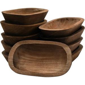 Bougeoir de bol de pâte en bois de meilleure qualité de vente chaude pour la décoration à la maison et la décoration de fête fabriqué en Inde - Product Image 5