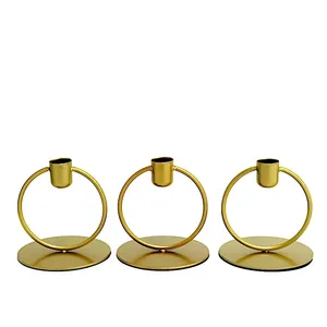 New Style Candle Light Holder Metal in Iron <b>Wax</b> Retro <b>Melting</b> <b>Wax</b> Candle Lamp Simple Table Lamp Fragrance Light Candle Stand - Product Image 1