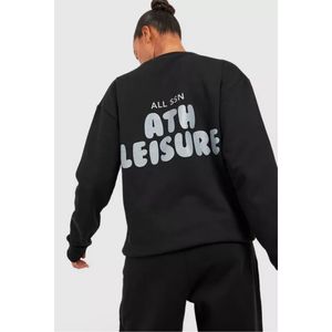 Sweat-shirts unisexes en molleton épais avec impression en relief, logo personnalisé, style streetwear d'hiver, couleur unie, écologiques pour hommes et femmes 2024 - Product Image 1