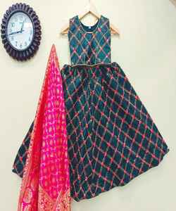 Recién llegado, último bebé Lehenga Choli listo para usar, Festival, precio especial al por mayor, multicolor en Ropa Étnica étnica - Product Image 4