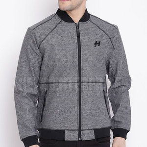 En stock Blouson aviateur pour homme fabriqué au Pakistan Tenue décontractée avec col montant et capuche Tissu léger à bas prix - Product Image 1