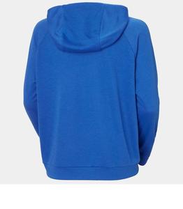 Blue Hoodies Women's Casual O Neck Cardigan Sweater Winter <b>Wool</b> <b>Merino</b> Cashmere Long RibFashioned Button <b>Hoodie</b> Print Warm Print - Product Image 2