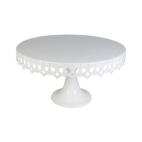 Support à gâteau de haute qualité en métal, design moderne, couleur personnalisée, écologique, pour la décoration festive islamique du Ramadan, vente en gros