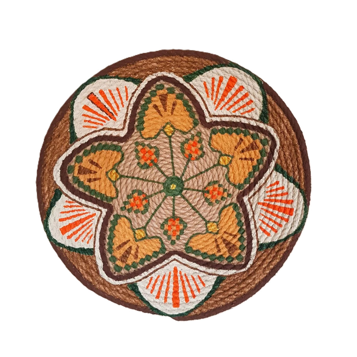 สีน้ำตาล