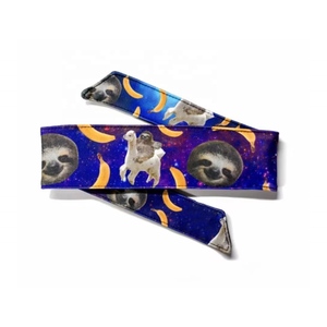 Diadema de paintball de lona y gasa con estampado animal de calidad premium al por mayor para hombre, diadema de paintball personalizada de verano para hombre, elástica de algodón - Product Image 1