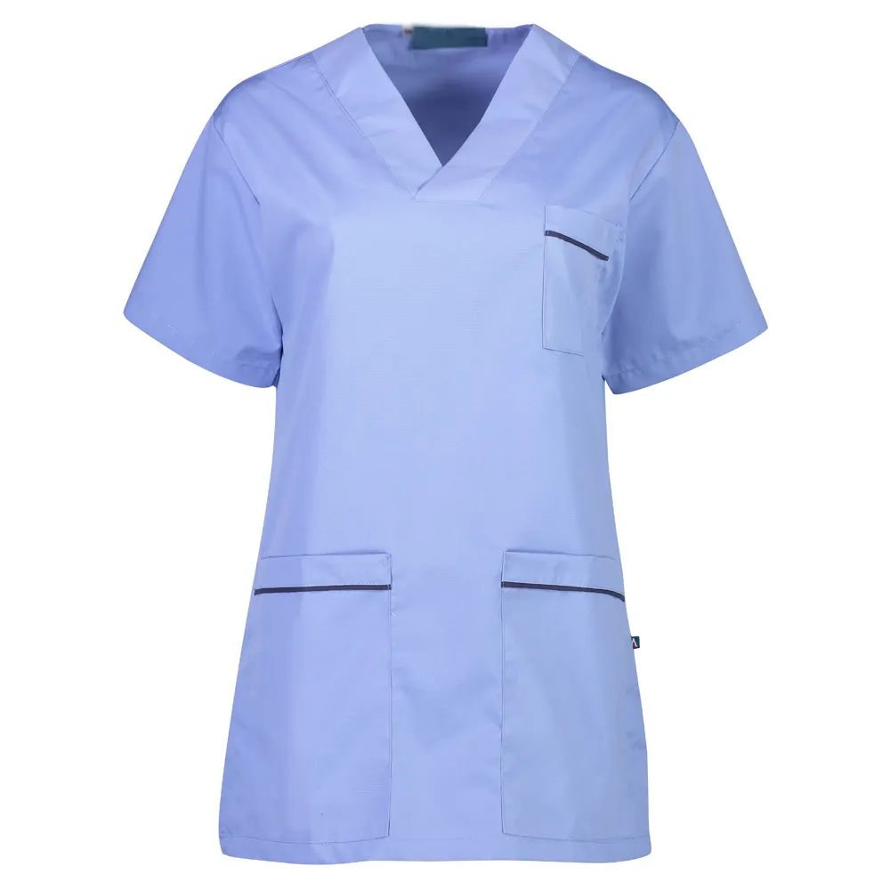 Seragam rumah sakit kain terbaik seragam rumah sakit nyaman atasan harga ekspor kualitas kustom