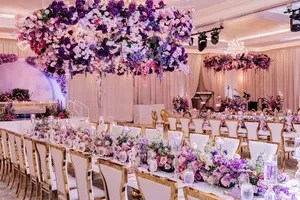 ช่อกุหลาบดอกโบตั๋นผ้าไหมดอกไม้ประดิษฐ์สำหรับตกแต่งบ้านและงานแต่งงานดีไซน์ใหม่ - Product Image 2