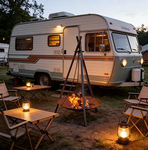 Brasero Moderno Premium de Acero Corten, Parrilla para Asados al Aire Libre, Resistente al Óxido, para Calefacción de Jardín y Patio Trasero - Product Image 3