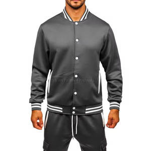 Survêtement en cuir élégant pour hommes avec un design en deux pièces adapté aux événements et à un usage quotidien Survêtement en cuir pour hommes - Product Image 4