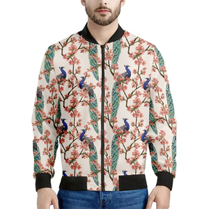 Impression numérique graphique 3D Printemps Automne Bomber Sweatshirt - Product Image 6