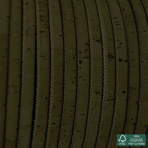 Round cork cord green superior - Product Image 6
