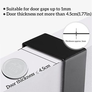 Over Door Hanger With Metal Over the Door Towel Hooks Decorative Over Door Organiser With Black for Coat Scarf Bag Towel Key Cap - Product Image 6