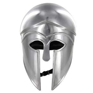 Casque d'armure métallique personnalisable pour jeux de rôle fantastiques, offrant un style unique avec un cadre métallique solide et durable - Product Image 3