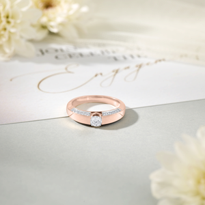 Bague de fiançailles en diamant pour homme - L'éternité commence - Product Image 3