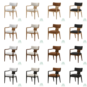 Conjunto de sillas de comedor de madera maciza y muebles para el hogar fabricado en Vietnam, diseño para dormitorio y comedor, calidad superior, listo para montar - Product Image 5