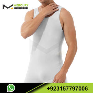 เสื้อกล้ามลายทางแขนกุดพิมพ์ลายสำหรับผู้ชาย,เสื้อกล้ามมวยปล้ำแบบวันพีซเดี่ยว - Product Image 2