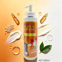 Lotion Corporelle Éclaircissante Action Rapide Alpha Arbutin Gluta Réduit les Taches Terne Hydratation Profonde pour Peaux Abîmées par le Soleil